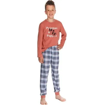 Chlapecké pyžamo Enzo 2815/2816/21 TARO oranžová tmavá 098