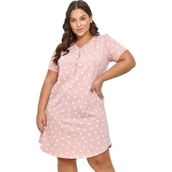 Dámská noční košile Dámská noční košile Chloe 2920/31 TARO růžová (pink) XXL