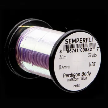 Semperfli Perdigon Body Iridescent Blue Pearl
