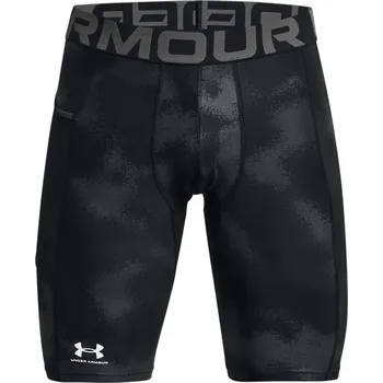 Kompresní kraťasy Under Armour UA HG Armour Printed Lg Sts-BLK 001 M