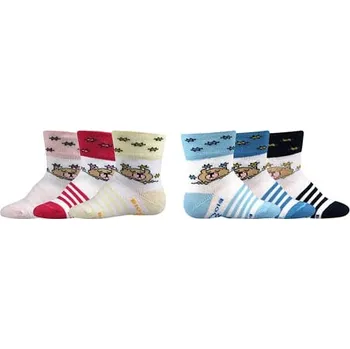 Kojenecké oblečení Ponožky JONÁŠ BIO mix A holka 12-14 (18-20)