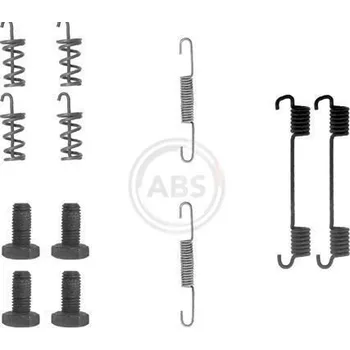 Brzdová čelist Sada příslušenství, parkovací brzdové čelisti A.B.S. 0622Q