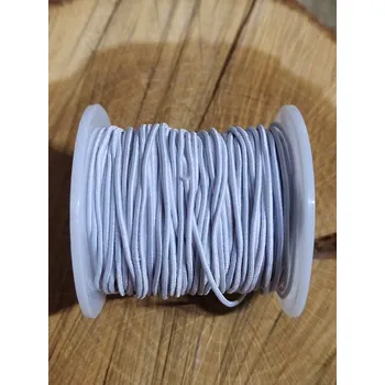 Textilie Kulatá pruženka Ø1,2 mm barva bílá