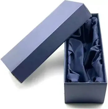 Dárková krabička Dárková krabička na 1 vinnou skleničku (Saténová krabička)