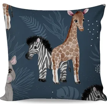 Bytový textil Matějovský Povlečení bavlna deluxe LITTLE JUNGLE velikost: 40x40 cm