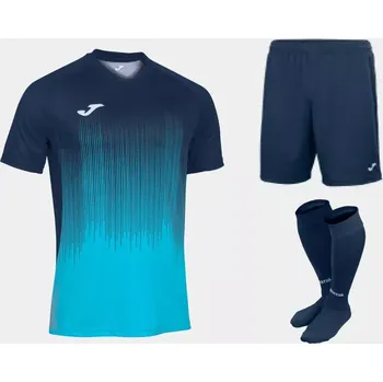 Brankářské rukavice Brankářský komplet Joma TIGER IV tmavě modrá tyrkysová/tmavě modrá/tmavě modrá