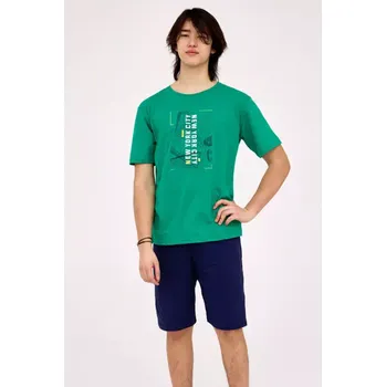 Chlapecké pyžamo Chlapecké pyžamo Cornette Fun Young City 504/46 velikost 170