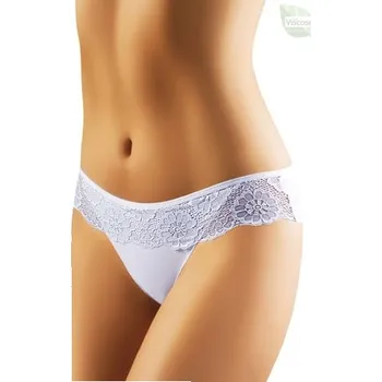 Kalhotky Dámské klasické kalhotky Perla EMILI bílá S