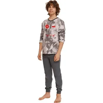 Chlapecké pyžamo Chlapecké pyžamo Greg 2655/12 TARO šedá 158