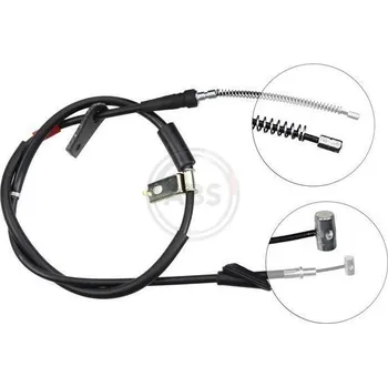 Lanko parkovací brzdy Tažné lanko, parkovací brzda A.B.S. K18817