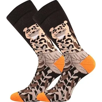 Dámské oblečení Ponožky SAFARI levhart pánská