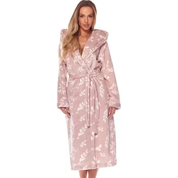 Dámské noční prádlo Dámský župan Joana balet L&L růžová (pink) XXL