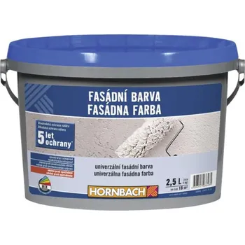 Fasádní barva Fasádní barva Hornbach 2,5 l
