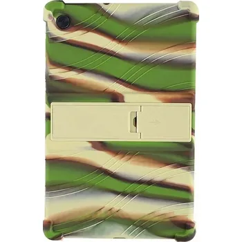 Pouzdro na tablet Silikonový Kryt Lenovo Tab K10 - Barevné Barva: Maskáč