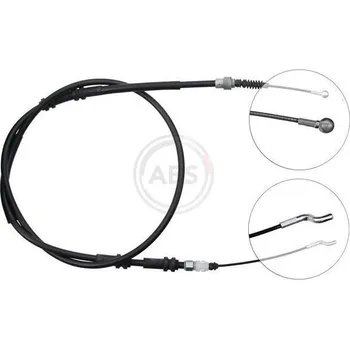 Lanko parkovací brzdy Tažné lanko, parkovací brzda A.B.S. K13826