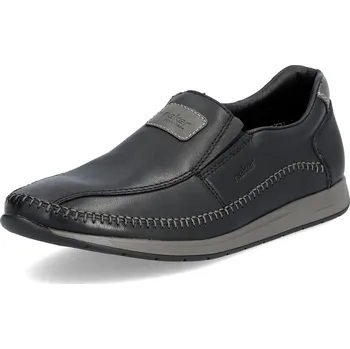 Pánské polobotky PÁNSKÉ POLOBOTKY RIEKER 11962-00 ČERNÁ Barva: Černá, Velikost: 42