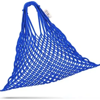 Kabelka SÍŤOVÁ TAŠKA DO RUKY - NEO RETRO modrá modrá