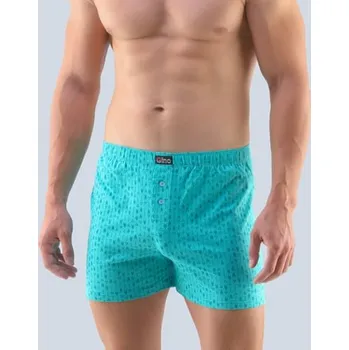 Trenýrky Pánské trenky volné GINO 75157P peprmint šalvěj M/L