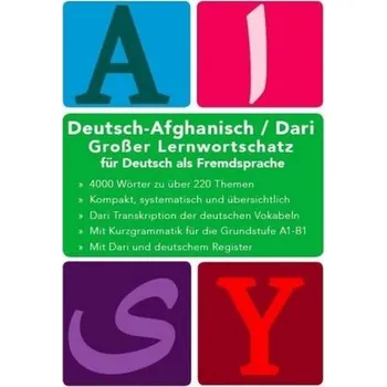 Německý jazyk Deutsch-Afghanisch/Dari - Großer Lernwortschatz für Deutsch als Fremdsprache - Nazrabi, Noor