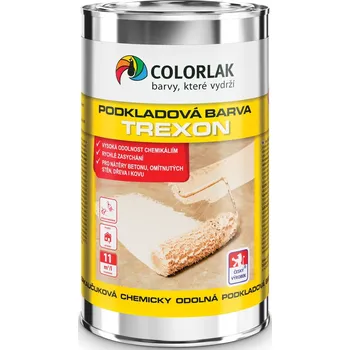 barva na zeď Colorlak TREXON H2003 Barva: šedá střední C1100, Balení: 3,5 l