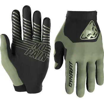 Cyklistické rukavice Rukavice Dynafit Ride Gloves sage 2025 Barva: zelená / černá, Velikost: L
