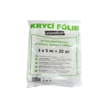 Zakrývací fólie na malování Ochranná fólie 4 x 5 m