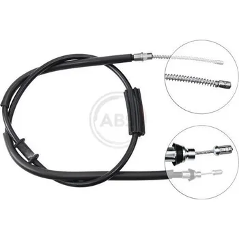 Lanko parkovací brzdy Tažné lanko, parkovací brzda A.B.S. K10537