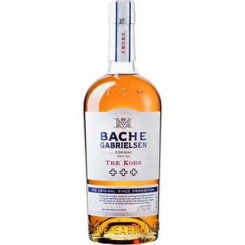 Brandy Cognac Bache Gabrielsen 3 KORS, 40%, 0,7l (holá lahev)