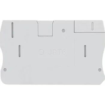 TRU COMPONENTS TC-D-JPT 6 koncový držák Vhodný pro: TC-JPT6, TC-JPT6-PE šedá 1 ks
