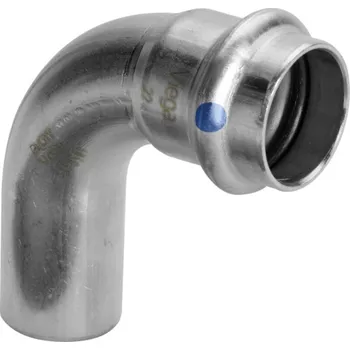 Fitinka Oblouk&nbsp;90° Viega Sanpress Inox LF s SC-Contur, v laboratorní kvalitě 2316.1LF 22