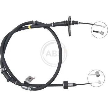 Lanko parkovací brzdy Tažné lanko, parkovací brzda A.B.S. K17480