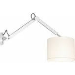 RENDL MADISON W nástěnná bílá chrom 230V E27 42W R12480