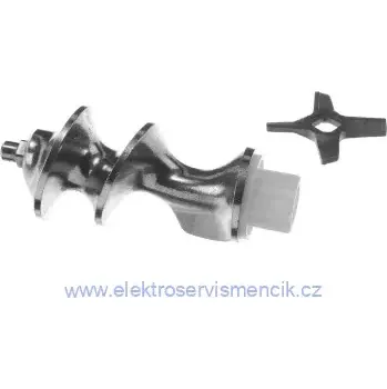 Příslušenství pro kuchyňský robot Bosch sada šnek+nůž masomlýnku 12019443 (12019443)