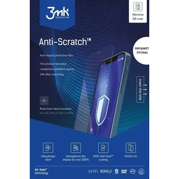 3MK fólie na mobil, ANTI-SCRATCH, zvýšení odolnosti displeje až o 200% - na míru, čirá (vyrobíme na míru, odolná fólie 3mk)