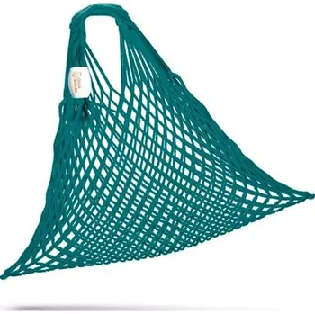 SÍŤOVÁ TAŠKA DO RUKY - NEO RETRO petrolejová petrolejová