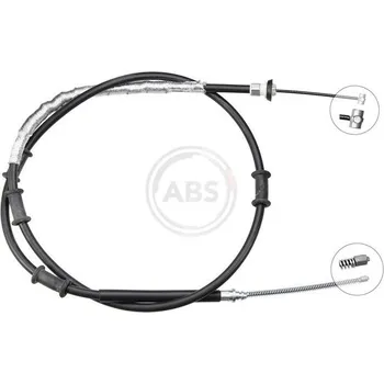 Lanko parkovací brzdy Tažné lanko, parkovací brzda A.B.S. K19003