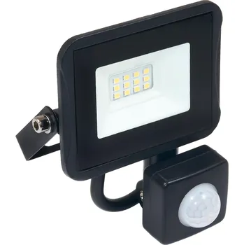 Berge LED reflektor IVO 10W PIR-senzor pohybu, 850lm,CCD, TEPLÁ