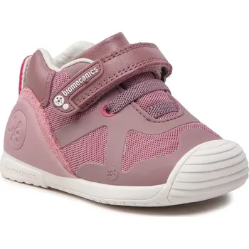 Dívčí tenisky Dívčí kožené kotníkové boty Biomecanics 221003 2025