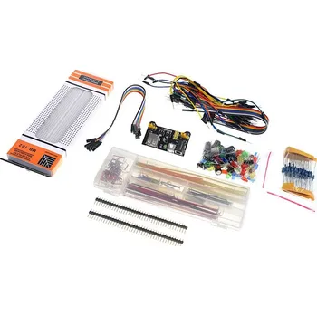 Vývojová deska Sada elektronických součástek pro Arduino Raspberry Pi + Kontaktní deska 830 poli