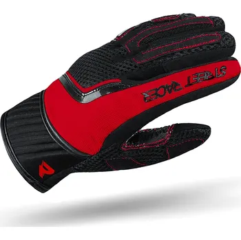 Moto oblečení Rukavice na motocykel Street Racer Stunt černo-červené