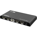 PremiumCord HDMI 2.0 splitter 1-4 porty, 4K x 2K/60Hz, FULL HD, 3D, černý