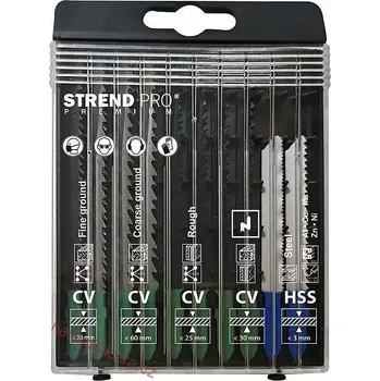 Pilový plátek List do přímočaré pily T, Premium, sada, mix, 10 ks