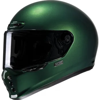 Helma na motorku HJC V10 Solid deep green L