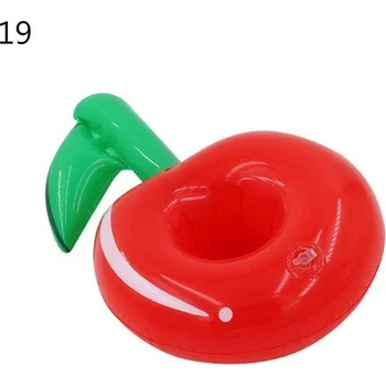 Nafukovací držák nápojů do vody - více variant - třešeň