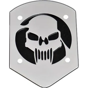 Zavazadlo na motocykl RTECH Náhradní kryt opěrky spolujezdce Skull