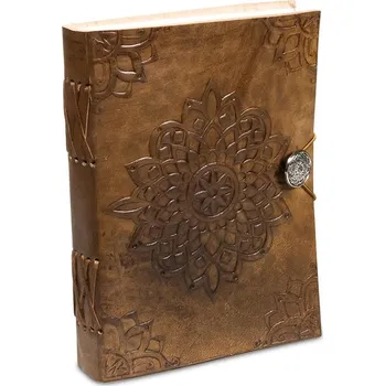 Zápisník Mani Bhadra Zápisník mandala kožený