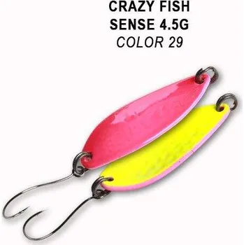 Umělá nástraha Plandavka Crazy Fish Sense 38mm 4,5g color 29