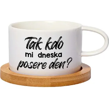 makronka Hrnek makronka 200 ml Bílá