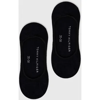 Pánské ponožky Kotníkové ponožky Tommy Hilfiger (2-pack) 343025001 černá 99X, vel. 35/38