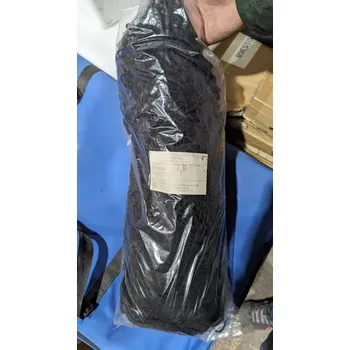 Textilní guma Pruženka cca 1kg - černá